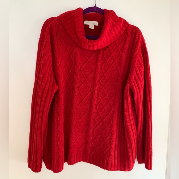 🐢Tradition country collection Cowl Turtle Neck Sweater - Picture 6 of 10